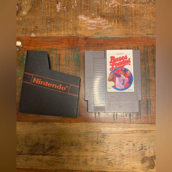 Bases Loaded Classic NES Nintendo Video Game Games  Baseball Sports Vintage Toy - Picture 1 of 5